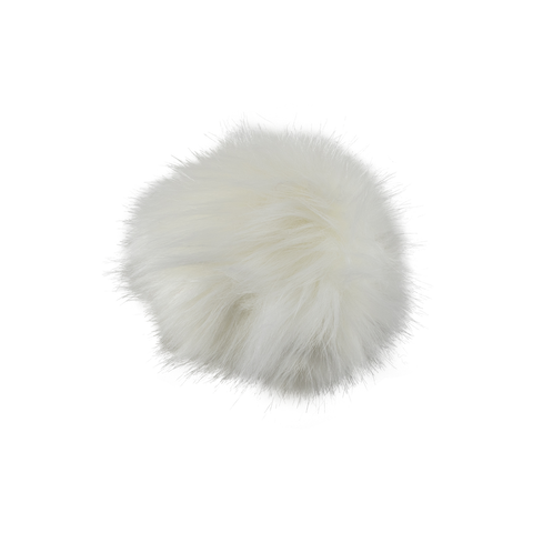 Pompon White Fur